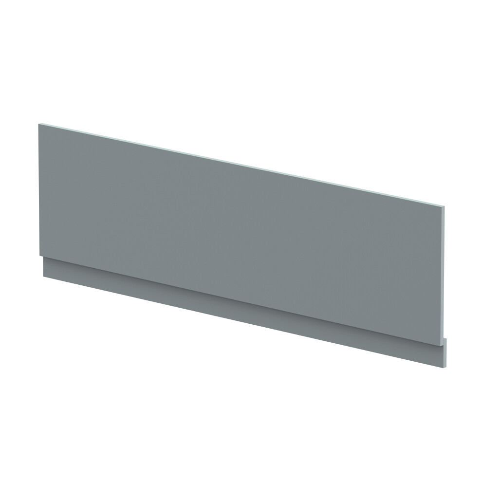 Balterley 1800Mm Edge/Power Straight Front Bath Panel & Plinth - Matt Coastal Grey