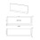 Balterley 1800mm Edge/Power Straight Front Bath Panel & Plinth - Textured Matt Metallic Slate 2