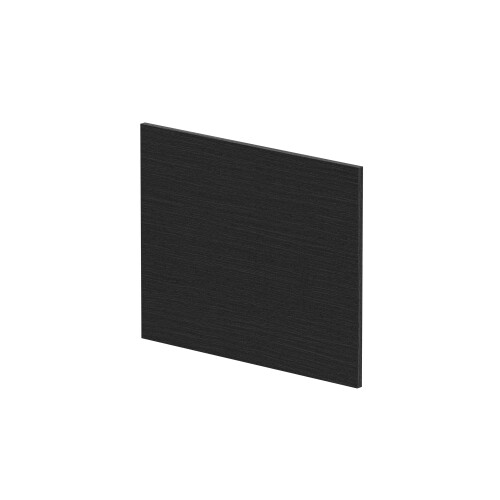Balterley 700mm Square MFC Reversible Shower Bath - Woodgrain Charcoal Black