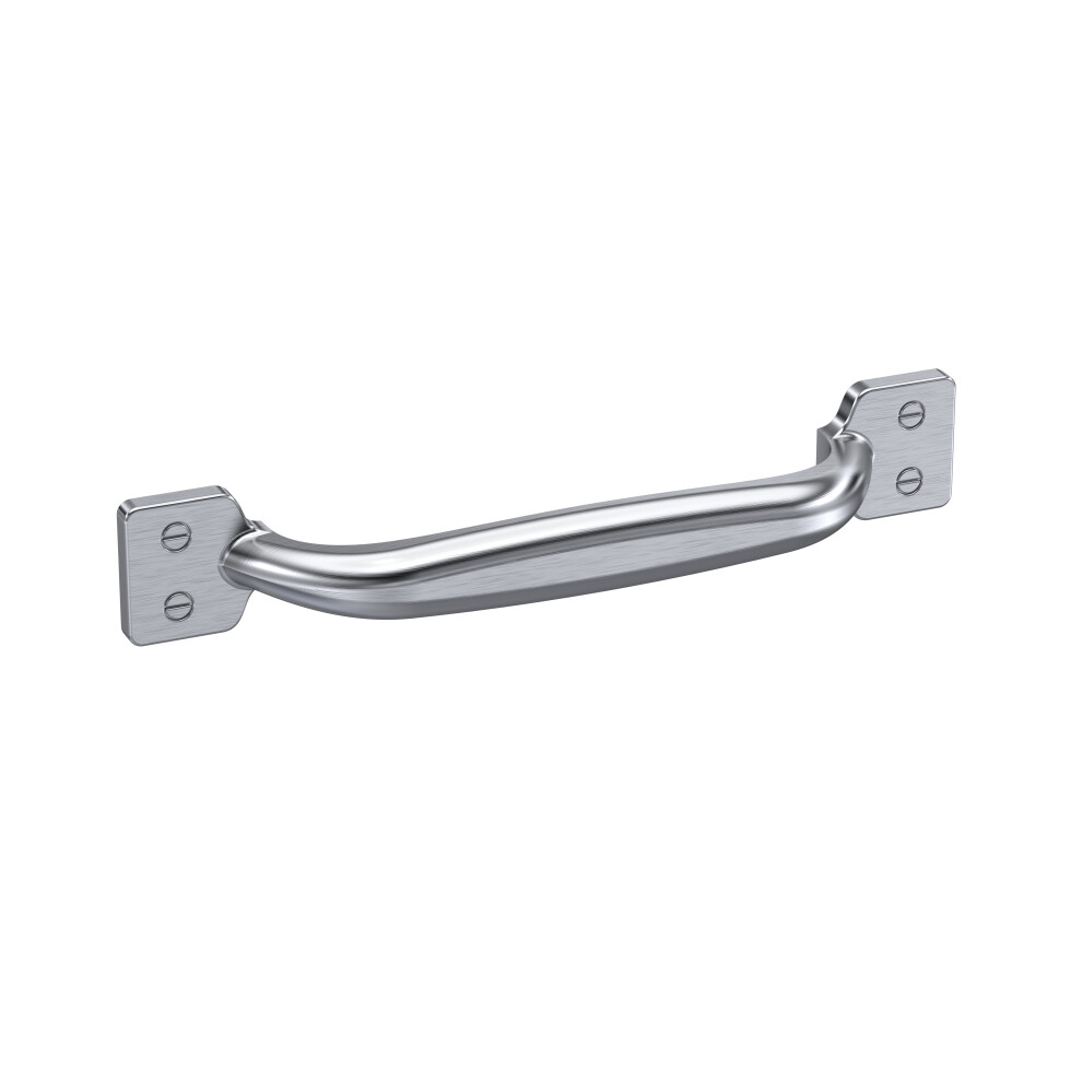 Strap Handle, 126mm (96mm Centres) - Brushed Nickel