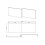 Balterley 1700mm Square MFC Reversible Shower Bath Front Panel - Woodgrain Anthracite 2