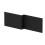 Balterley 1700mm Reversible Bath Panel - Woodgrain Charcoal Black 1