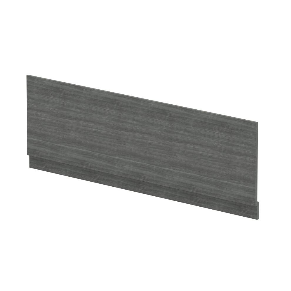 Balterley 1700Mm Bath Mfc Front Panel & Plinth - Woodgrain Anthracite