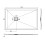 Balterley 1400mm x 900mm Premium Slimline Rectangular Shower Tray - Slate Black 2