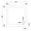 Balterley 760mm Premium Slip Resistant Square Shower Tray - White 2