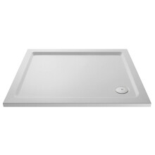 1000mm x 760mm Premium Slip Resistant Rectangular Shower Tray - White
