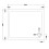 Balterley 1100mm x 900mm Premium Slip Resistant Rectangular Shower Tray - White 2