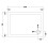 Balterley 1000mm x 700mm Premium Slip Resistant Rectangular Shower Tray - White 2