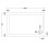 Balterley 1200mm x 760mm Premium Slip Resistant Rectangular Shower Tray - White 2