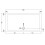 Balterley 1500mm x 760mm Premium Slip Resistant Rectangular Shower Tray - White 2
