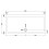 Balterley 1500mm x 700mm Premium Slip Resistant Rectangular Shower Tray - White 2