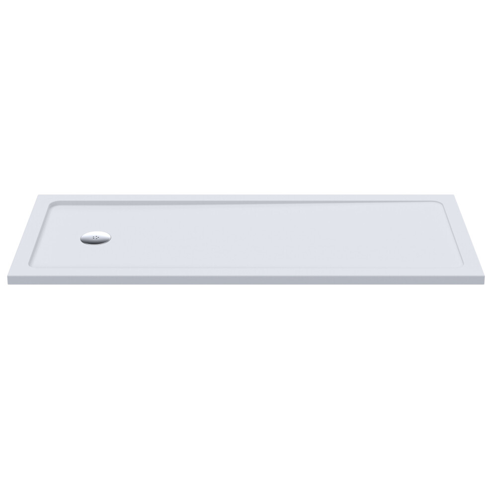 1700mm x 700mm Premium Slip Resistant Slimline Bath Replacement Tray- White