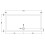 Balterley 1700mm x 800mm Premium Slip Resistant Rectangular Shower Tray - White 2
