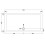 Balterley 1600mm x 800mm Premium Slip Resistant Rectangular Shower Tray - White 2