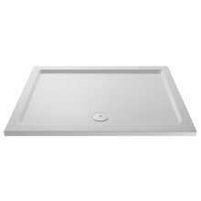 1600mm x 760mm Premium Slip Resistant Rectangular Shower Tray - White