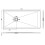 Balterley 1700mm x 800mm Premium Slimline Rectangular Shower Tray - Slate Grey 2