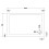 Balterley 1100mm x 700mm Premium Rectangular Shower Tray - White 2