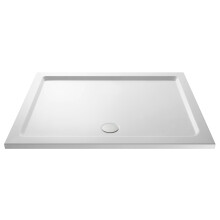1300mm x 800mm Premium Rectangular Shower Tray - White