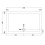 Balterley 1300mm x 800mm Premium Rectangular Shower Tray - White 2