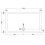 Balterley 1400mm x 800mm Premium Rectangular Shower Tray - White 2