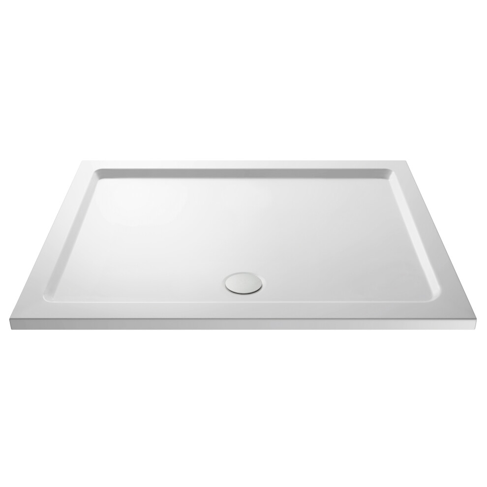 1500mm x 700mm Premium Rectangular Shower Tray - White