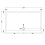 Balterley 1600mm x 900mm Premium Rectangular Shower Tray - White 2
