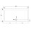 Balterley 1500mm x 800mm Premium Rectangular Shower Tray - White 2