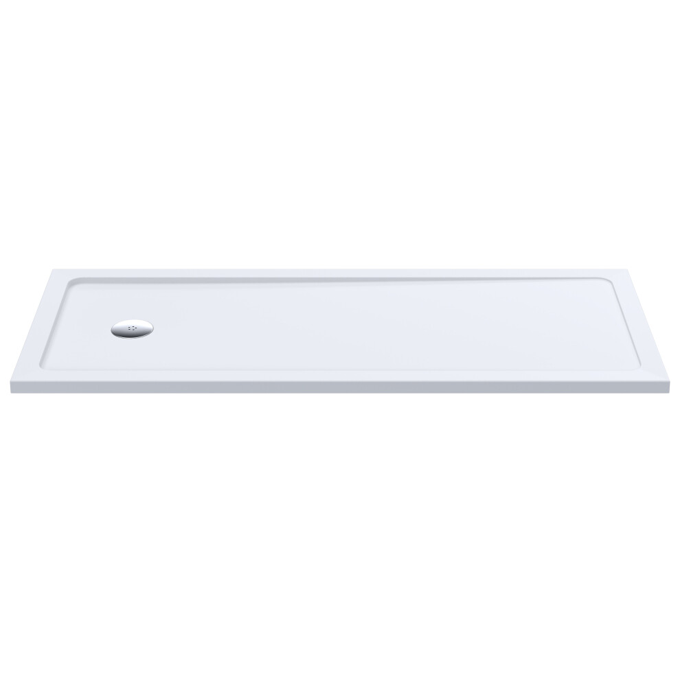 Balterley 1700X700mm Slimline Gloss Rectangular Shower Tray Bath Replacement White