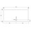 Balterley 1800mm x 900mm Premium Rectangular Shower Tray - White 2