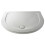Balterley 1050mm Premium D Shape Shower Tray - White 1