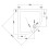 Balterley 800mm Premium Quadrant Shower Tray - White 2