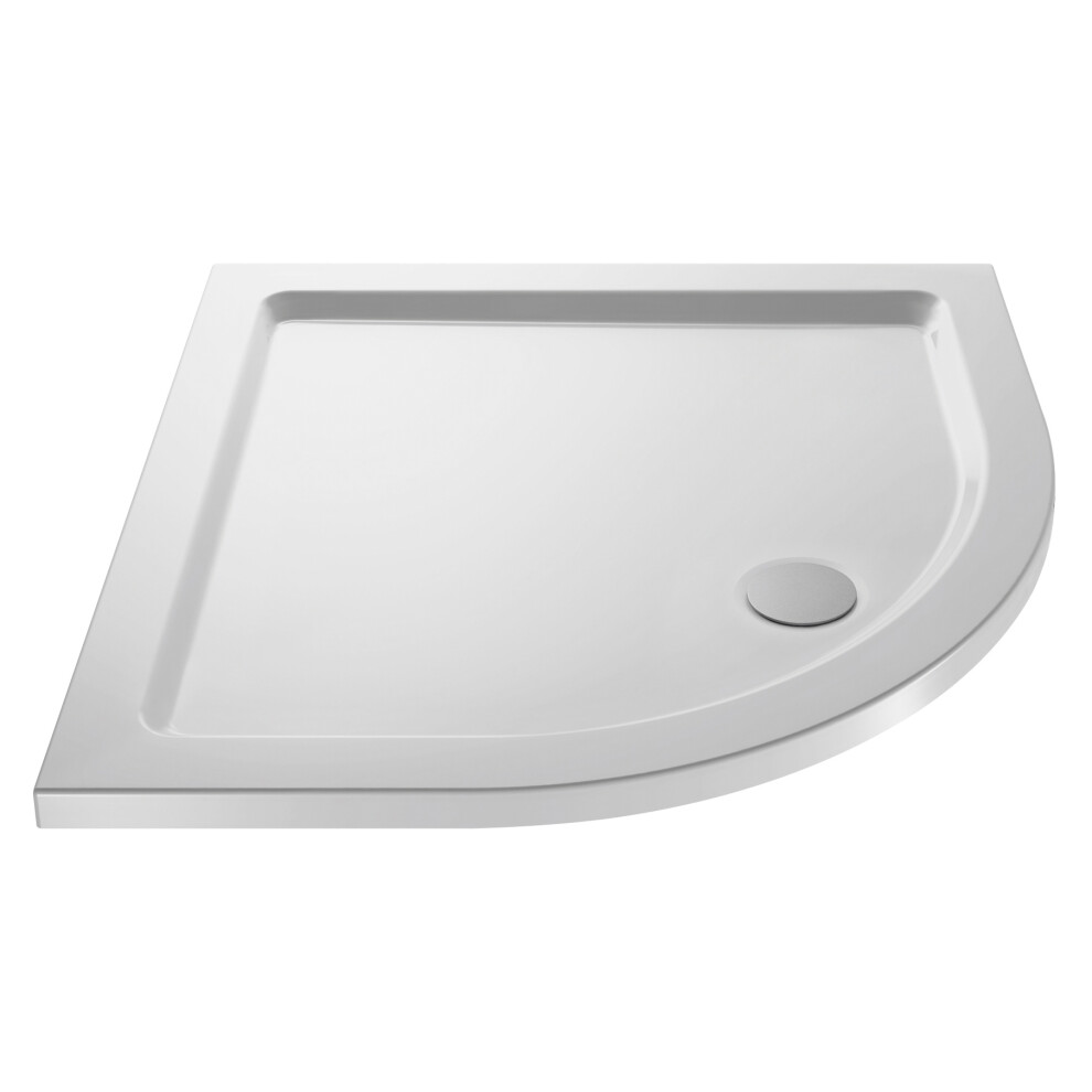 900mm Premium Quadrant Shower Tray - White