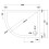 Balterley 1000mm x 800mm Premium Shower Tray - Left Hand Offset Quadrant  - White 2