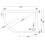 Balterley 1200mm x 800mm Premium Shower Tray - Left Hand Offset Quadrant - White 2