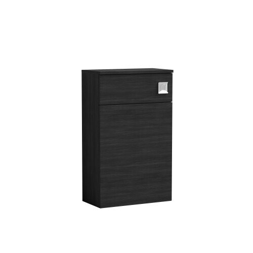 Balterley Compact Floor Standing WC Toilet Unit - 500mm - Charcoal Black