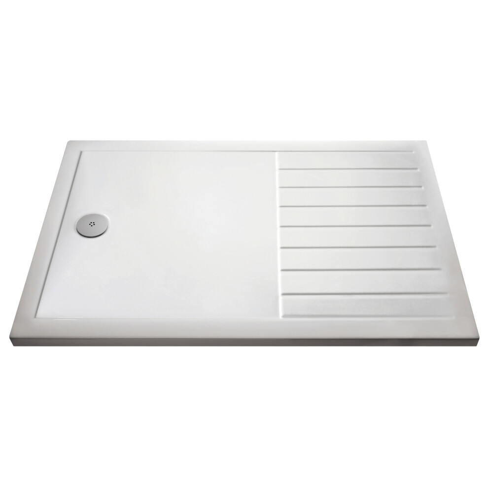 Balterley Premium Walk-In Shower Tray 1600Mm X 800Mm - White
