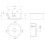 Balterley Fireclay Single Bowl Round Undermount Kitchen Sink, Central Waste & Overflow, 460mm - Soft Black 2