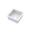 Balterley Fireclay Single Bowl Square Undermount Kitchen Sink with Overflow, 457mm 1