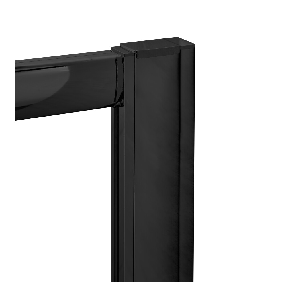 Wetroom Accessories Profile Extension Kit Black 1850mm