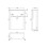 Balterley Floor Standing WC Unit  , 550mm - Satin White 2