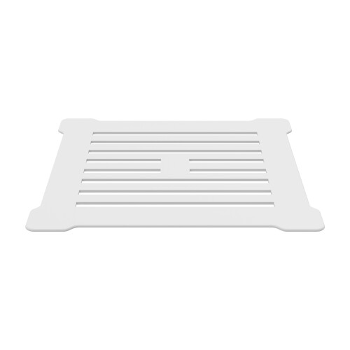Balterley Resin Slimline Shower Tray Grill Waste - White