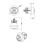 Balterley Traditional Dual Flush Push Button - 72mm - Brushed Brass 2