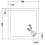 Balterley 760mm Premium Square Shower Tray - Slate Grey 2