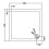 Balterley 900mm Premium Square Shower Tray - Slate Grey 2