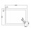 Balterley 1100mm x 800mm Premium Rectangular Shower Tray - Slate Grey 2