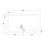 Balterley 1400mm x 760mm Premium Rectangular Shower Tray - Slate Grey 2
