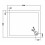 Balterley 1100mm x 900mm Premium Rectangular Shower Tray - Slate Grey 2