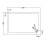 Balterley 1200mm x 800mm Premium Rectangular Shower Tray - Slate Grey 2