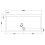 Balterley 1500mm x 700mm Premium Rectangular Shower Tray - Slate Grey 2