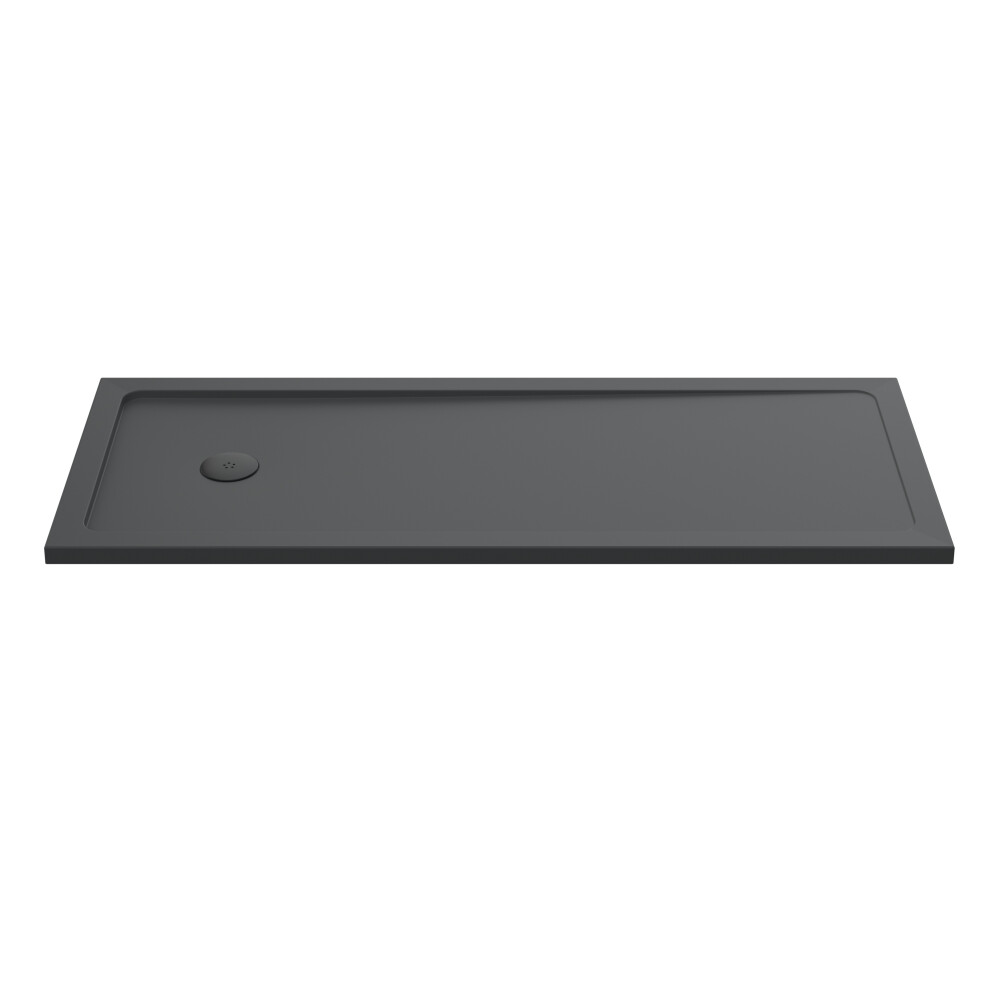 Resin Bath Replacement Shower Tray 1700 x 700mm - Slate Grey